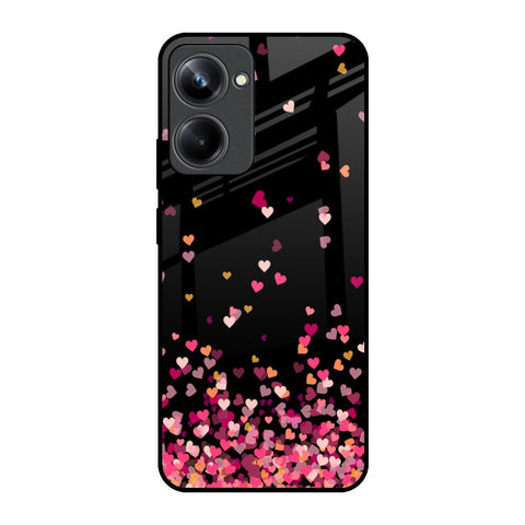 Heart Rain Fall Glossy Case For Realme 10 Pro 5G