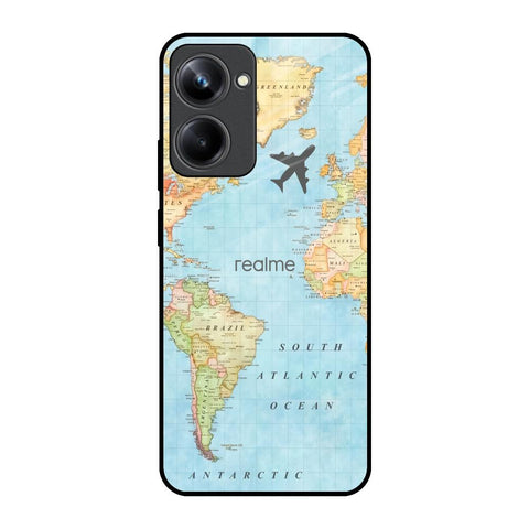 Fly Around The World Glossy Case for Realme 10 Pro 5G