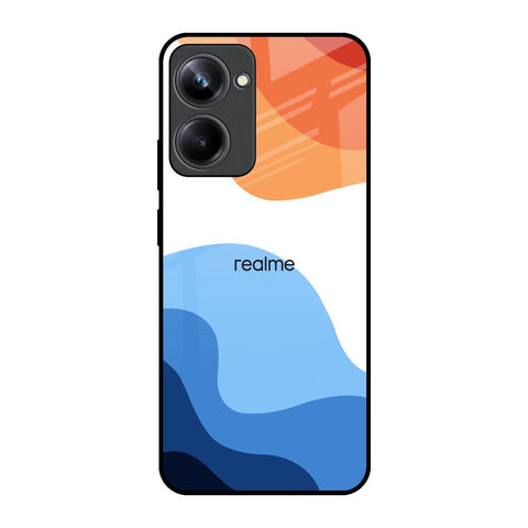 Wavy Color Pattern Glossy Case for Realme 10 Pro 5G