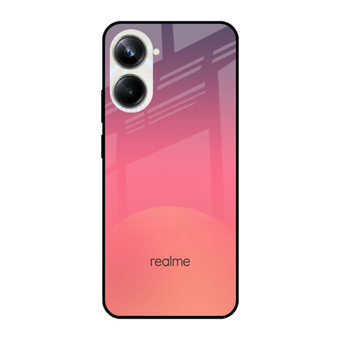Sunset Orange Glossy Case for Realme 10 Pro 5G
