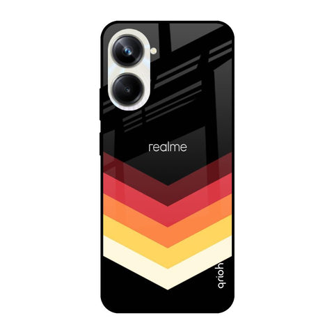 Abstract Arrow Pattern Glossy Case For Realme 10 Pro 5G
