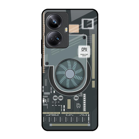 Motherboard Circuit Glossy Case for Realme 10 Pro Plus 5G