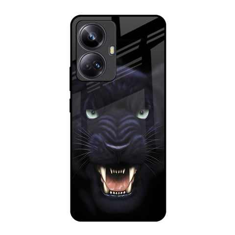 Angry Black Leopard Glossy Case for Realme 10 Pro Plus 5G