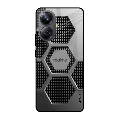 Hexagon Style Glossy Case For Realme 10 Pro Plus 5G