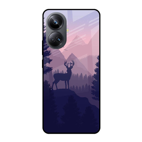 Deer In Night Glossy Case For Realme 10 Pro Plus 5G