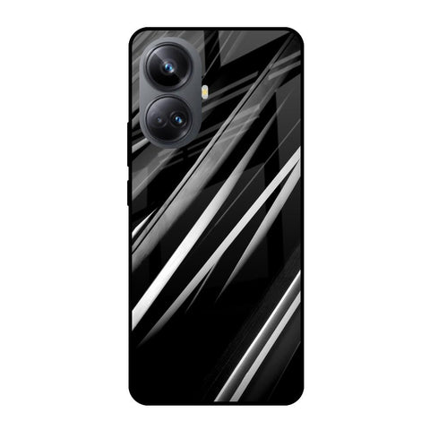 Black & Grey Gradient Glossy Case For Realme 10 Pro Plus 5G