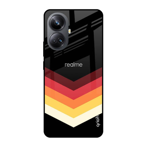 Abstract Arrow Pattern Glossy Case For Realme 10 Pro Plus 5G
