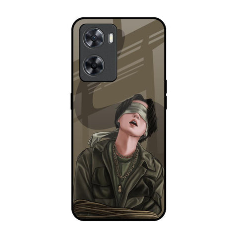 Blind Fold Glossy Case for OPPO A77s