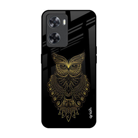 Golden Owl Glossy Case for OPPO A77s