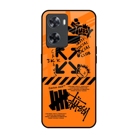 Anti Social Club Glossy Case for OPPO A77s