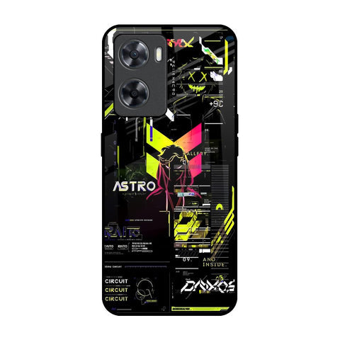 Astro Glitch Glossy Case for OPPO A77s