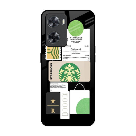 Coffee Latte Glossy Case for OPPO A77s