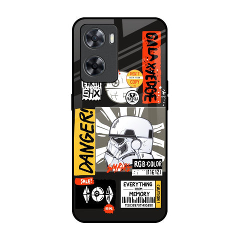 Galaxy Edge Glossy Case for OPPO A77s