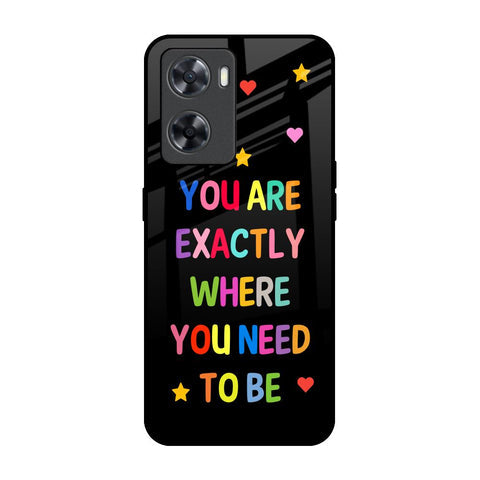 Magical Words Glossy Case for OPPO A77s