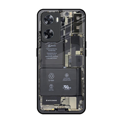 Skeleton Inside Glossy Case for OPPO A77s