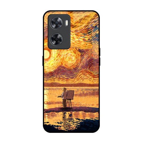Sunset Vincent Glossy Case for OPPO A77s