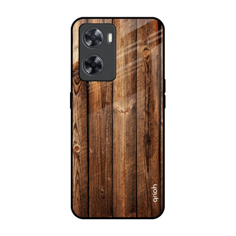 Timber Printed Glossy Case for OPPO A77s