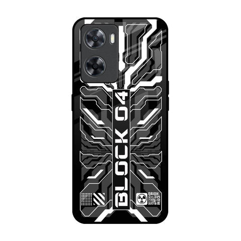 Monochrome Magic Glossy Case for OPPO A77s