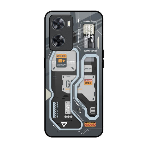 Retro Futuristic Glossy Case for OPPO A77s