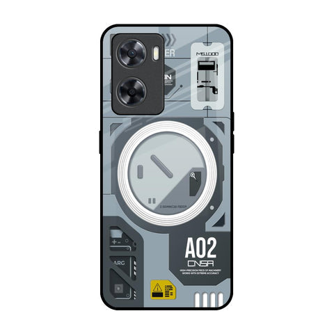 Modern Technology Glossy Case for OPPO A77s