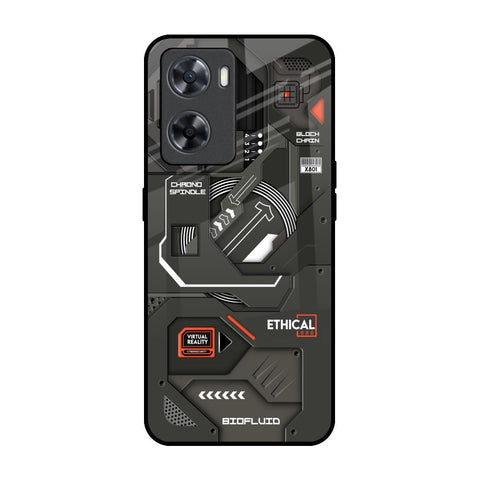 Tech Aesthetics Glossy Case for OPPO A77s