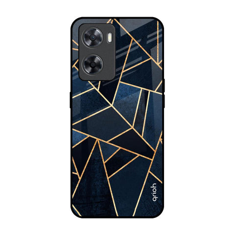 Abstract Tiles Glossy Case for OPPO A77s