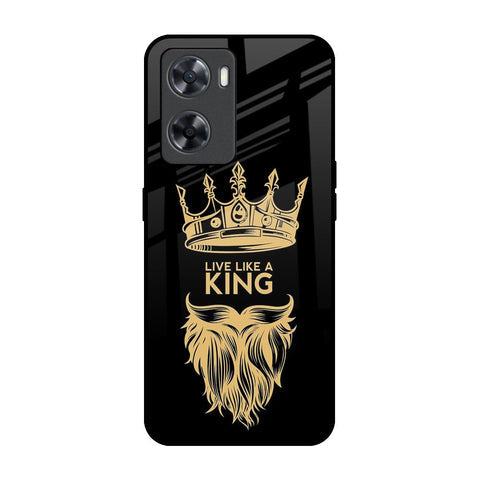 King Life Glossy Case For OPPO A77s