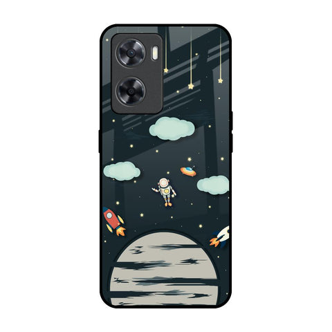 Astronaut Dream Glossy Case For OPPO A77s