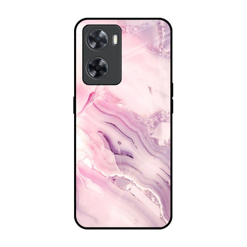 Diamond Pink Gradient Glossy Case For OPPO A77s