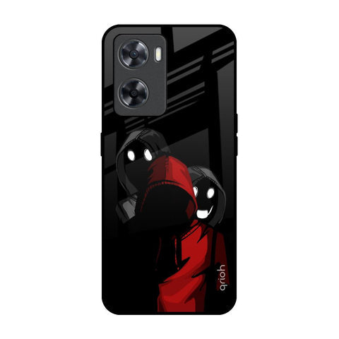 Shadow Character Glossy Case for OPPO A77s
