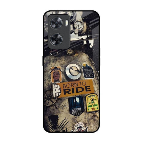 Ride Mode On Glossy Case for OPPO A77s