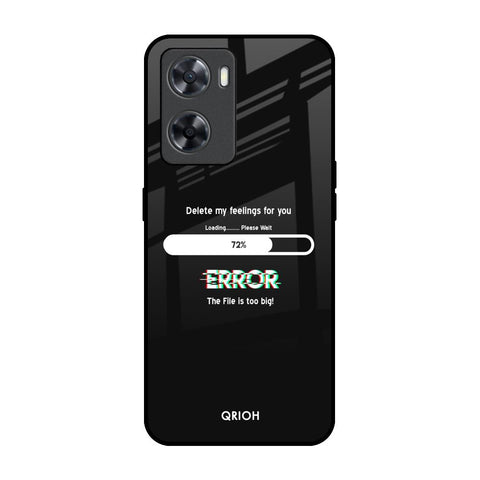 Error Glossy Case for OPPO A77s