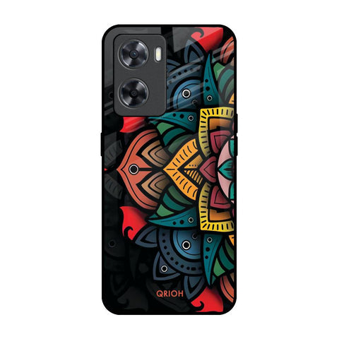 Retro Gorgeous Flower Glossy Case for OPPO A77s