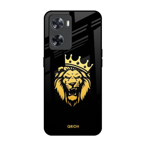 Lion The King Glossy Case for OPPO A77s