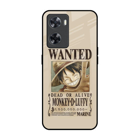 Luffy Wanted Glossy Case for OPPO A77s