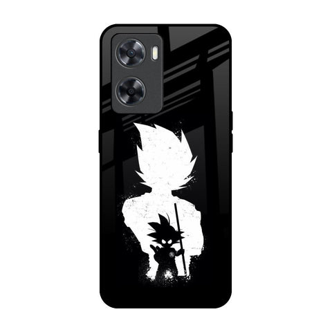 Monochrome Goku Glossy Case for OPPO A77s