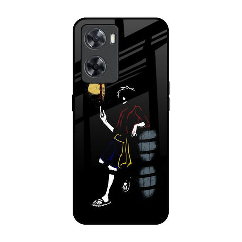 Luffy Line Art Glossy Case for OPPO A77s