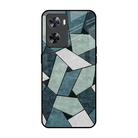 Abstact Tiles Glossy Case for OPPO A77s