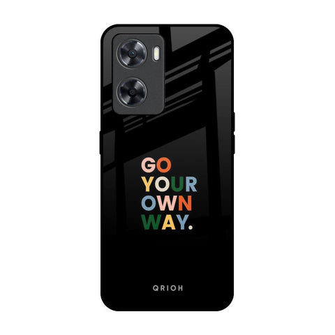 Go Your Own Way Glossy Case for OPPO A77s