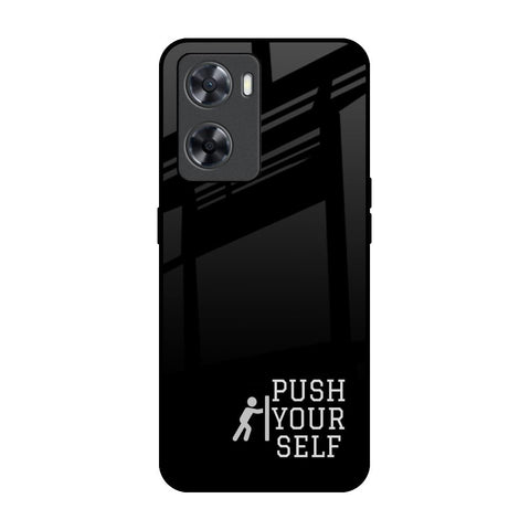 Push Your Self Glossy Case for OPPO A77s
