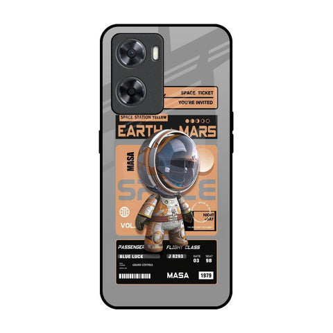 Space Ticket Glossy Case for OPPO A77s