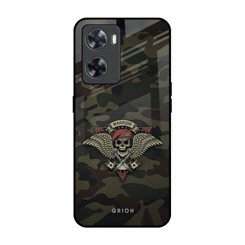 Army Warrior Glossy Case for OPPO A77s