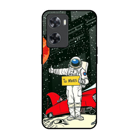 Astronaut on Mars Glossy Case for OPPO A77s