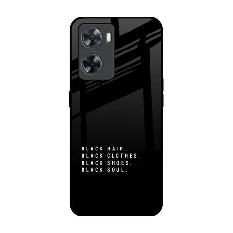 Black Soul Glossy Case for OPPO A77s