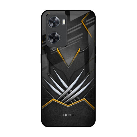 Black Warrior Glossy Case for OPPO A77s