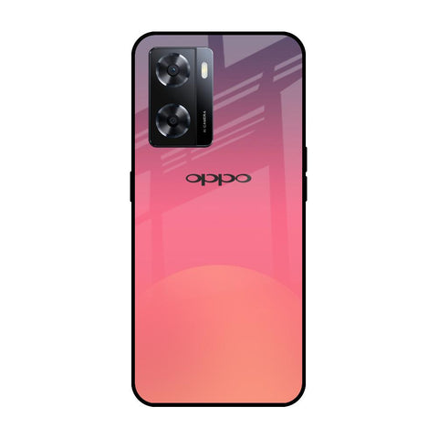 Sunset Orange Glossy Case for OPPO A77s