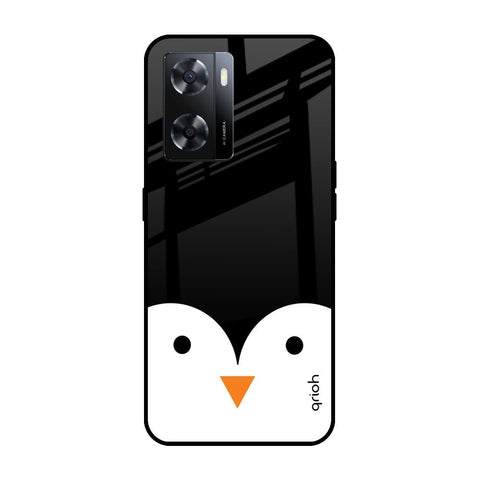 Cute Penguin Glossy Case for OPPO A77s