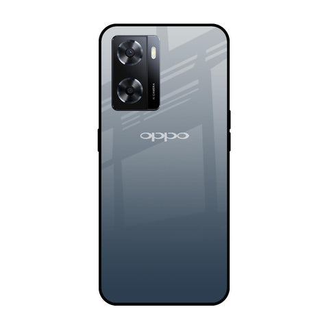 Smokey Grey Color Glossy Case For OPPO A77s