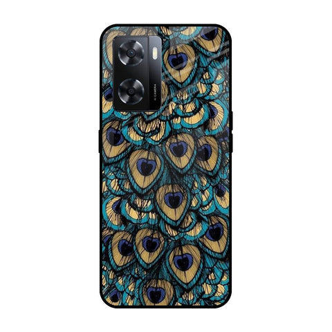 Peacock Feathers Glossy case for OPPO A77s