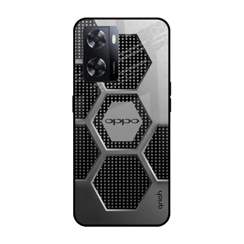 Hexagon Style Glossy Case For OPPO A77s